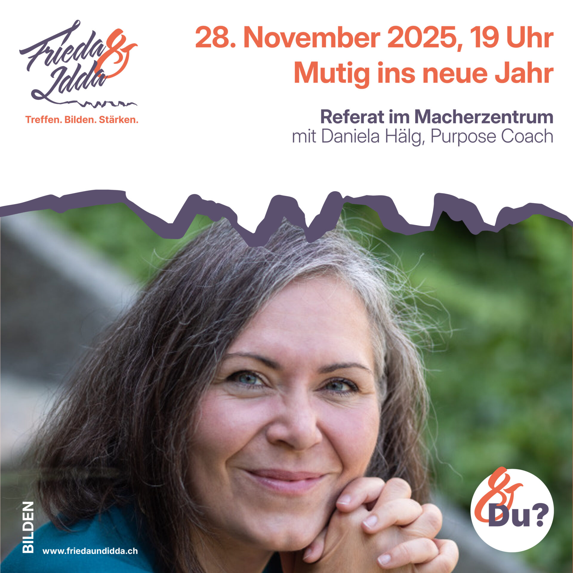 Mutig ins neue Jahr – mit Daniela Hälg