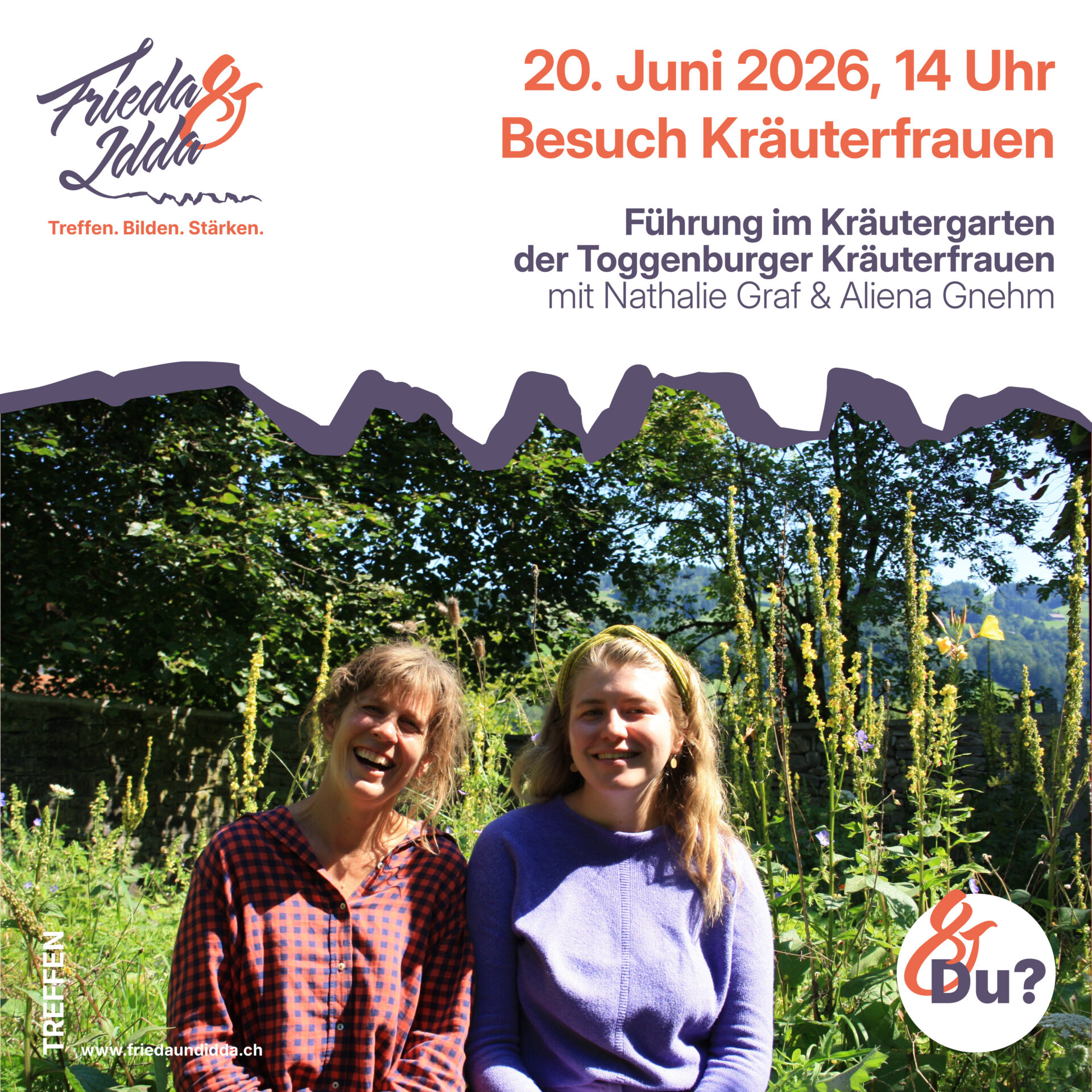 Treffen mit den Kräuterfrauen