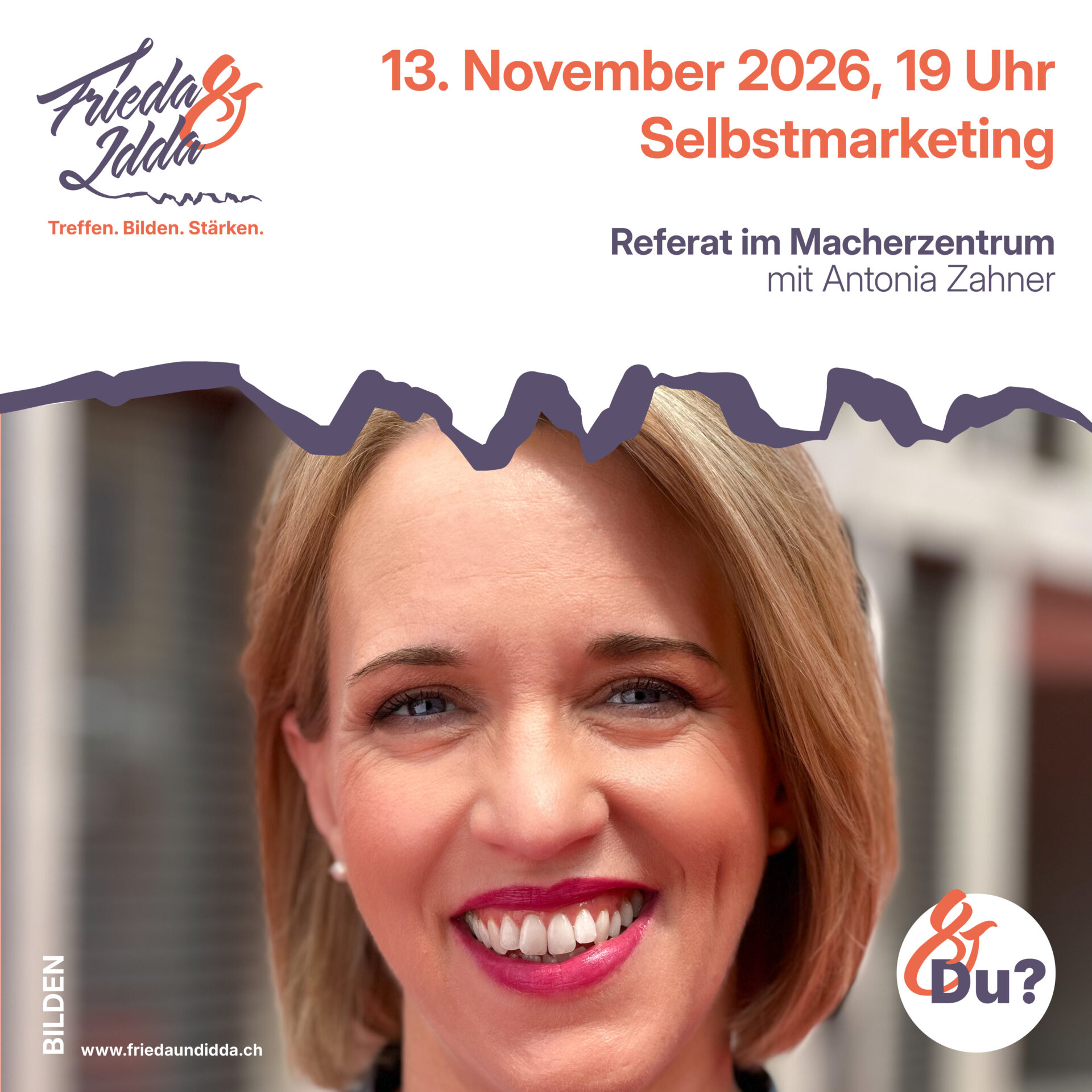 Selbstmarketing – mit Antonia Zahner